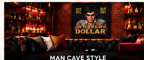 Man cave — approved original lifestyle display photograph