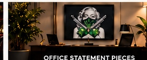 Office — approved original lifestyle display photograph